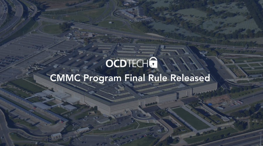 CMMC Program Final Rule Released